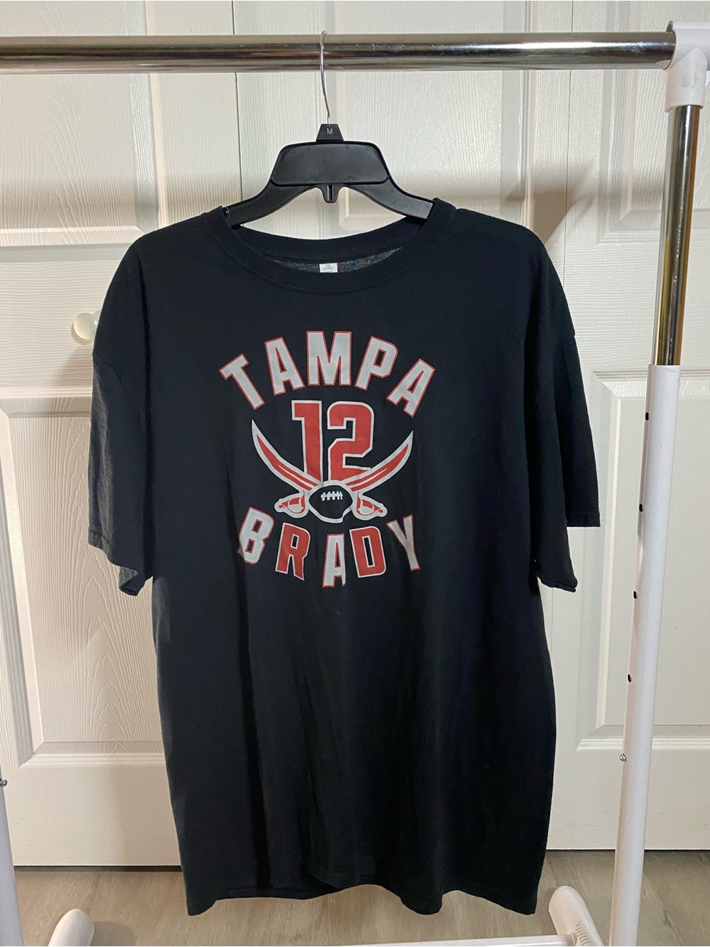 Tampa Bay Buccaneers Tom Brady Black Graphic Tee